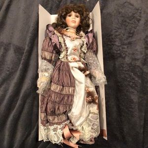 Genuine Hand Painted Porcelain Doll